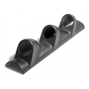 Drž&aacute;k 3x př&iacute;stroj  na sloupek čern&yacute;