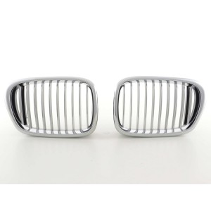 Maska BMW 5er E39 96-05 &ndash; chrom/čern&aacute;