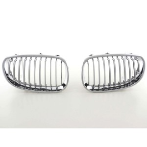 Maska BMW 5er E60 05-10 &ndash; chrom/čern&aacute;