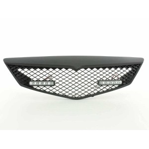 Maska Mazda 2 Typ DY 03-07 + pozičn&iacute; světla &ndash; čern&aacute;