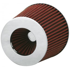 Sportovn&iacute; filtr &ndash; červen&yacute;/chrom