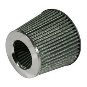 Sportovn&iacute; filtr &ndash; stř&iacute;brn&yacute;/chrom