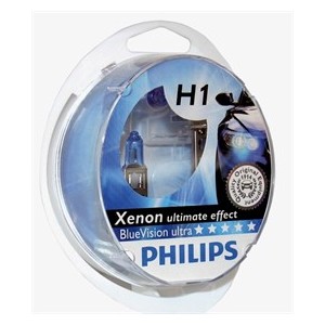 Ž&aacute;rovky Philips H1 BlueVision ultra Xenoneffect 12V 55W