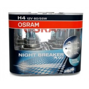 Ž&aacute;rovky Osram Night Breaker Plus H4 12V 60/55W