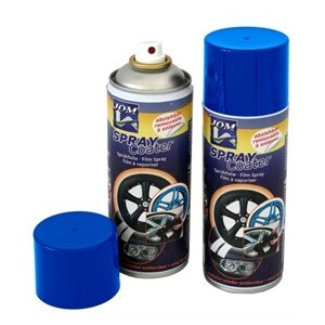 Barva na alu kola 2x 400 ml / modr&aacute;