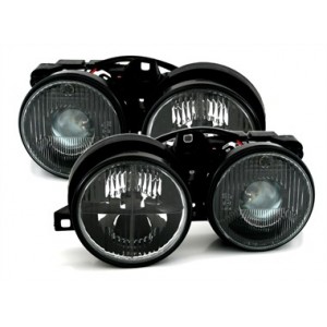 BMW 3 E30 předn&iacute; světla, čern&aacute;