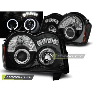 Čir&aacute; optika Jeep Grand Cherokee 08-10 čern&aacute;