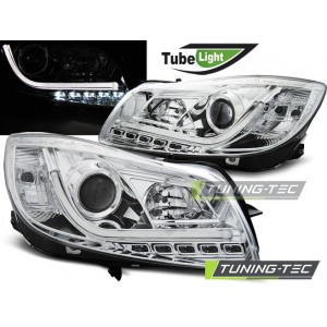 Předn&iacute; světla Opel Insignia 08-12 &ndash; TUBE LIGHTS, chrom