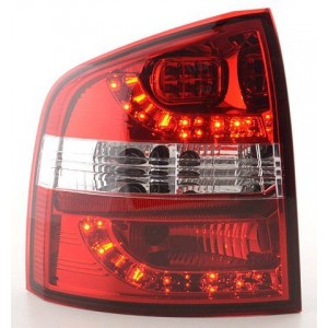 Zadn&iacute; světla &Scaron;koda Octavia Combi 04-09 - LED, červen&aacute;/krystal