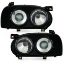 Předn&iacute; čir&aacute; světla VW Golf III 92-98 - čern&aacute;