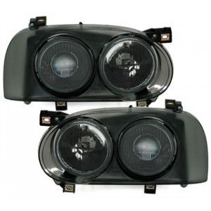 Předn&iacute; čir&aacute; optika VW Golf III 92-98 - čern&aacute;