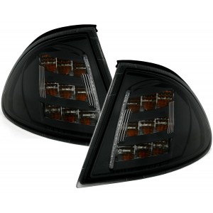 LED předn&iacute; blikače BMW E46 Lim.+Touring 98-01 čern&aacute;