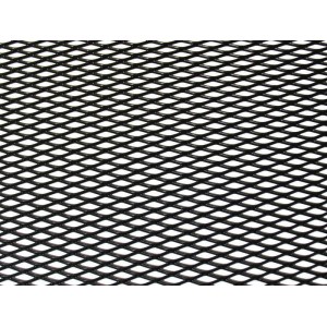 Mřížka tahokov 25x100cm malá oka černá