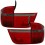 Zadní čirá světla BMW X5 E70 07-10 LED, červená/kouřová