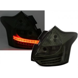 Zadn&iacute; čir&aacute; světla Ford Focus MK3 5-dv. LED, kouřov&aacute;