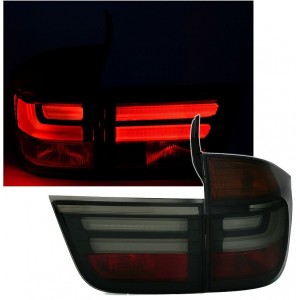 Zadn&iacute; čir&aacute; světla BMW X5 E70 07-10 LED LIGHT BAR čern&aacute;