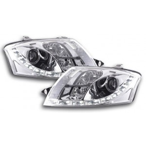 Audi TT 8N (98-06) předn&iacute; světla D-LITE, chrom