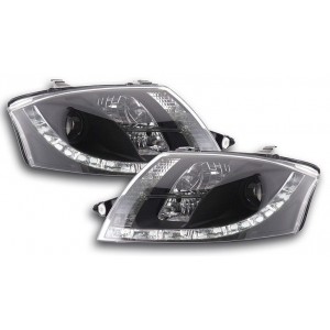 Audi TT 8N (98-06) předn&iacute; světla D-LITE, čern&aacute;