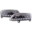 Předn&iacute; světla Audi A6 4F 04-07 XENON s denn&iacute;m sv&iacute;cen&iacute;m, čern&aacute;