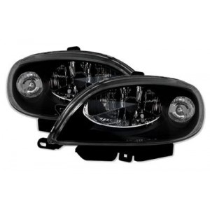 Předn&iacute; čir&aacute; světla Citroen Saxo 00-04 &ndash; čern&aacute;