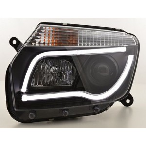 Čir&aacute; optika Dacia Duster 09-13 TUBE LIGHT, čern&aacute;