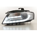 Předn&iacute; světla Audi A4 8K B8 07-11 XENON s denn&iacute;m sv&iacute;cen&iacute;m, chrom