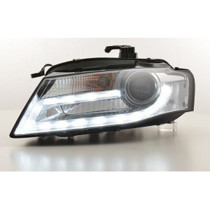 Předn&iacute; světla Audi A4 8K B8 07-11 XENON s denn&iacute;m sv&iacute;cen&iacute;m, chrom