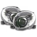 Přední světla DEVIL EYES Fiat 500 07+ _ chrom