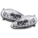 Předn&iacute; světla D-LITE Fiat Grande Punto 05-08 chrom