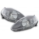 Předn&iacute; světla Grande Punto 08-09 čern&aacute;