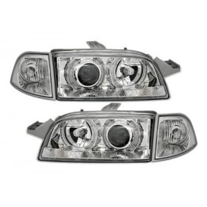 Předn&iacute; čir&aacute; světla Fiat Punto 93-99 chrom