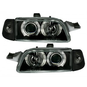 Předn&iacute; čir&aacute; světla Fiat Punto 93-99 čern&aacute;