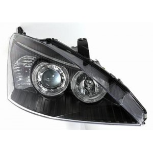 Předn&iacute; čir&aacute; světla Ford Focus 01-04 čern&aacute;