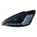 Předn&iacute; světla DEVIL EYES Ford Focus 01-04 čern&aacute;, LED blinkr