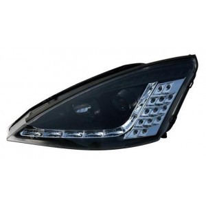 Předn&iacute; světla DEVIL EYES Ford Focus 01-04 čern&aacute;, LED blinkr