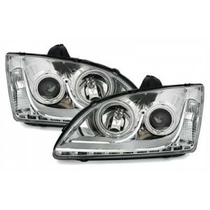 Čir&aacute; optika Ford Focus 05-08 CCFL, chrom