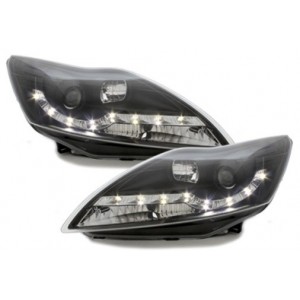 Předn&iacute; světla DEVIL EYES Ford Focus 08-11 čern&aacute;