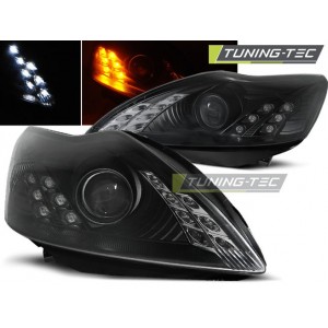 Předn&iacute; čir&aacute; světla DEVIL EYES Ford Focus 08-11 čern&aacute;