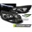 Přední čirá optika Ford Focus MK3 11-14 TUBE LIGHTS černá