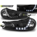 Přední čirá světla DEVIL EYES Ford Mondeo 96-00 černá
