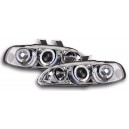 Čirá optika Honda Civic 4dv. 91-95 chrom