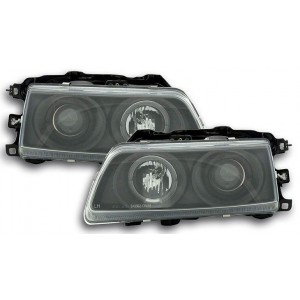 Předn&iacute; čir&aacute; světla Honda CRX 88-89 &ndash; čern&aacute;