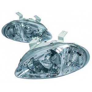 Čir&aacute; optika Honda CRX del Sol 93-97 &ndash; chrom