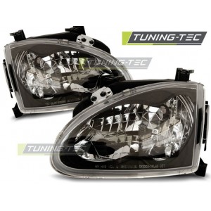 Předn&iacute; čir&aacute; světla Honda CRX del Sol 93-97 &ndash; čern&aacute;