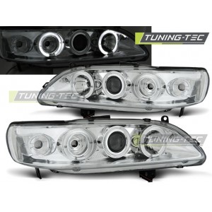 Předn&iacute; čir&aacute; světla Honda Accord 98-02 chrom (USA)