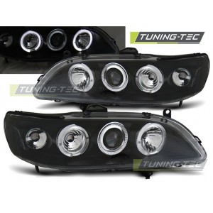 Předn&iacute; čir&aacute; optika Honda Accord 98-02 čern&aacute; (USA)