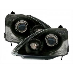 Předn&iacute; čir&aacute; světla Honda Civic Type R 2004 &ndash; čern&aacute;