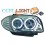 BMW 1 E87/E81/82/88 přední světla CCFL ANGEL EYES, chrom