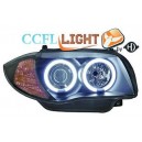 Čirá optika BMW E87/81 04-09 CCFL, černá