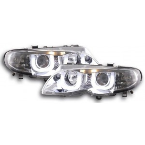 BMW E46 Lim./Touring předn&iacute; světla předn&iacute; světla, U-LED 3D, chrom